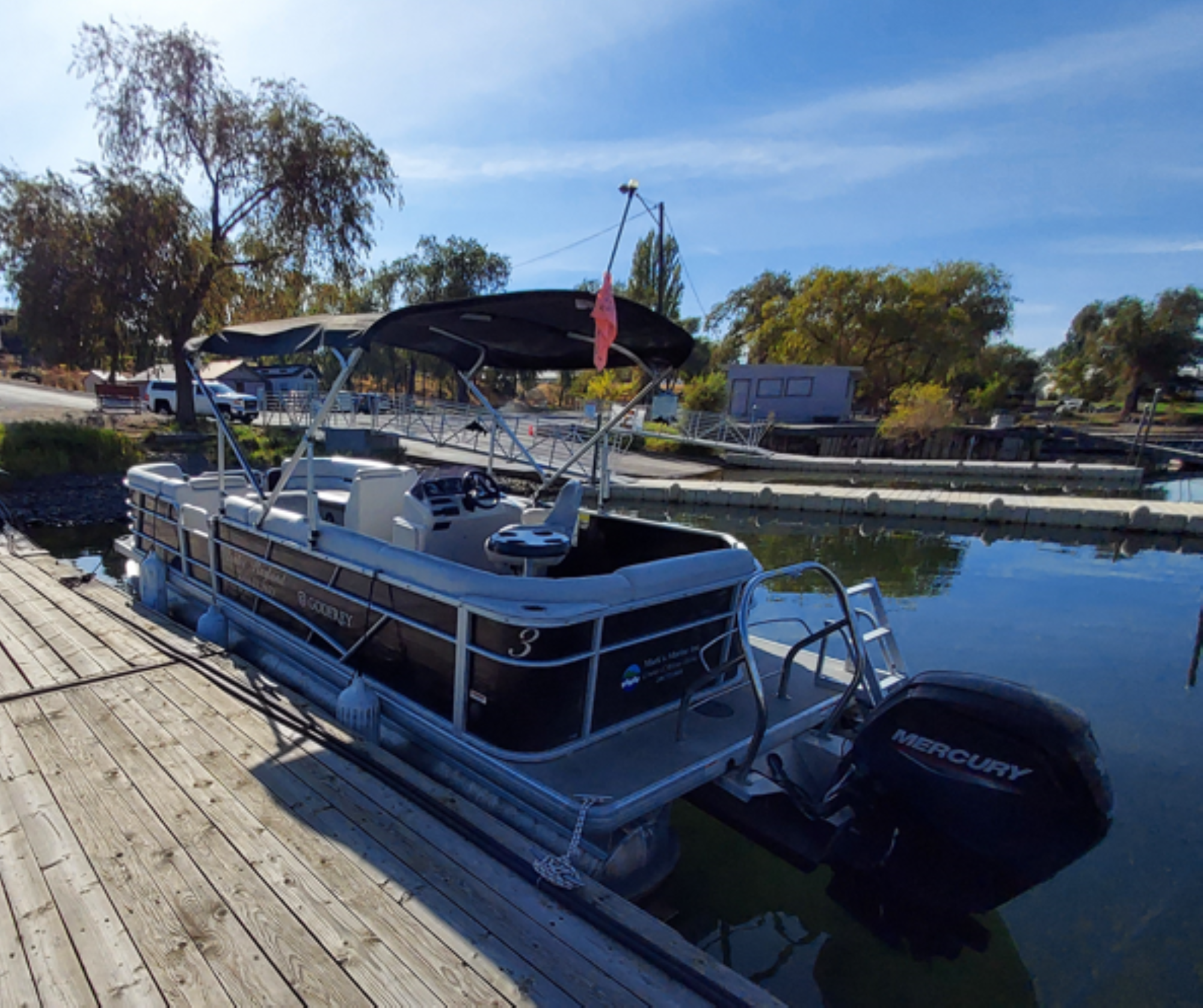 boat rentals at a campground