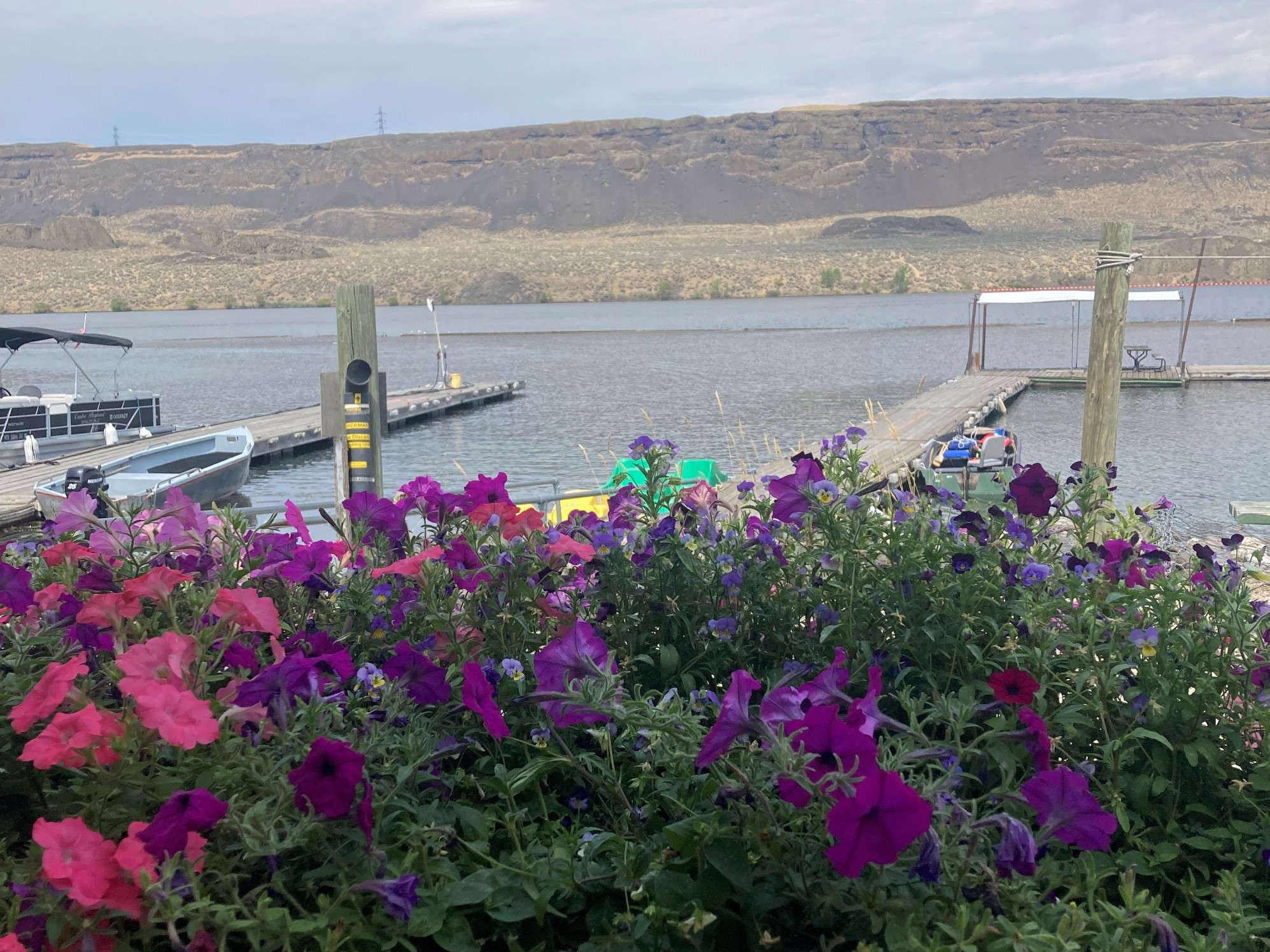 patio at coulee playland